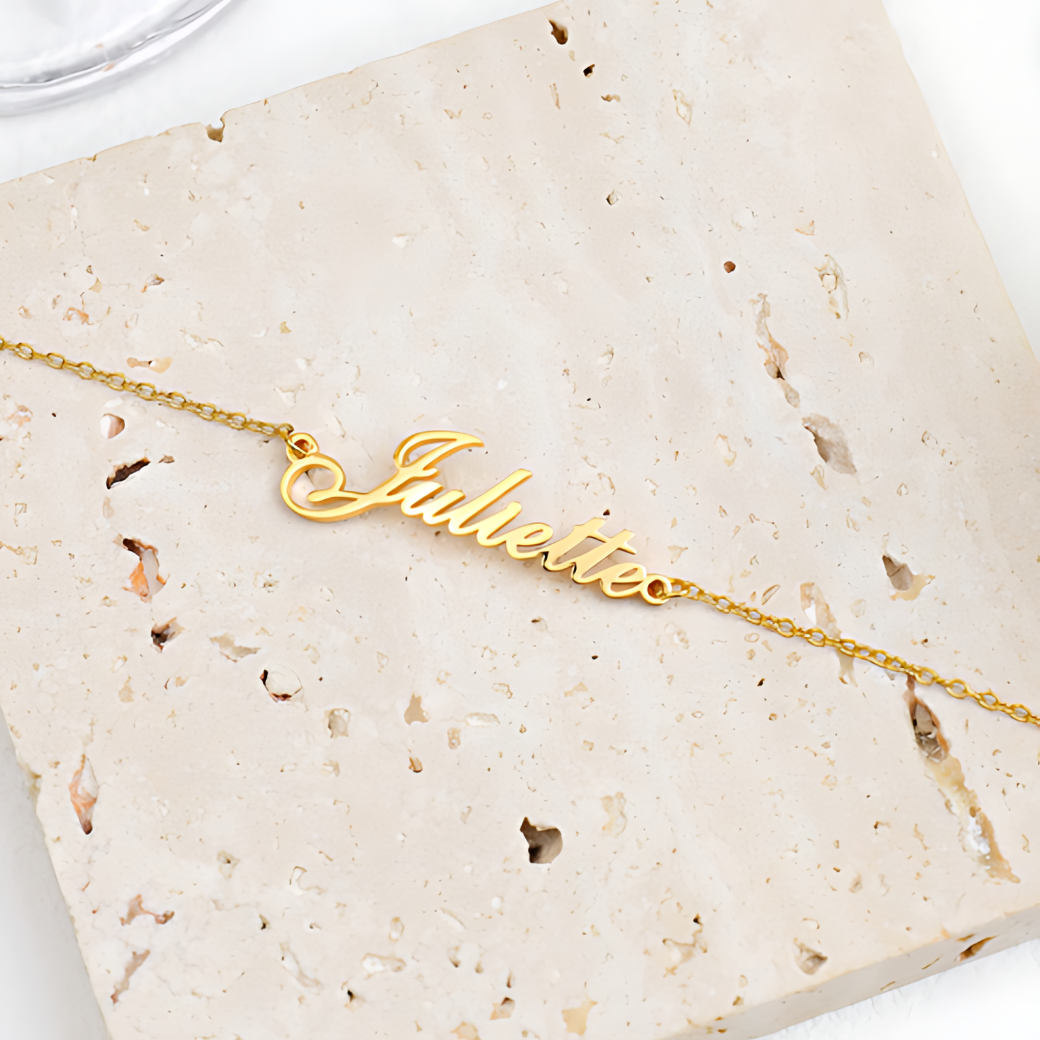 EngravedMe™ Name Anklet
