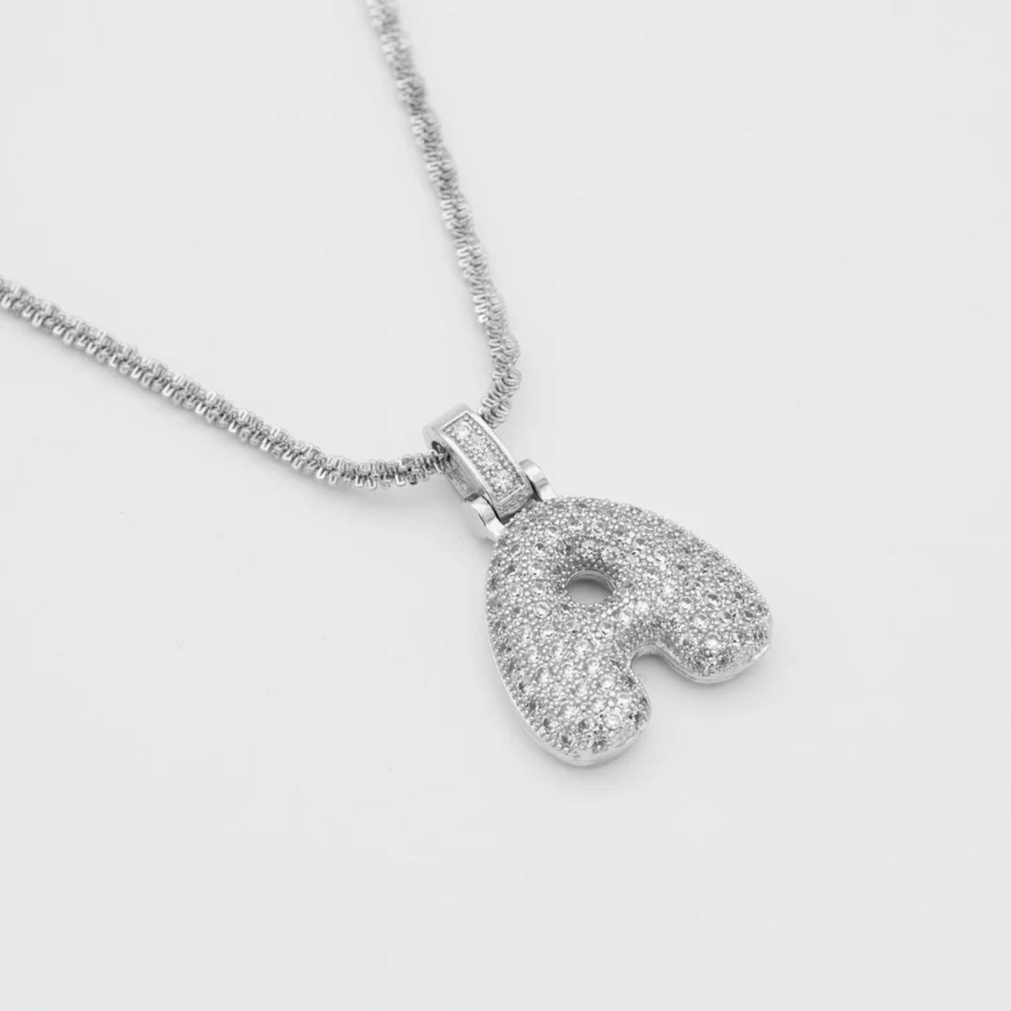 EngravedMe™ Initial Bubble Necklace