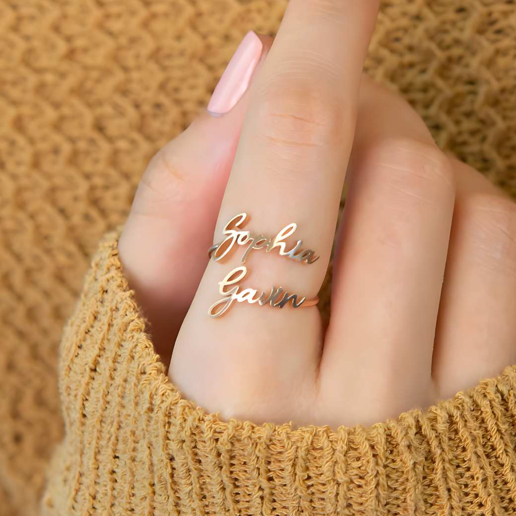 EngravedMe™ Name Ring