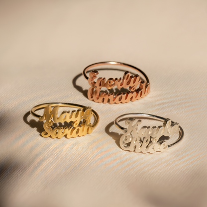 EngravedMe™ Name Ring